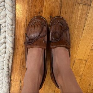 70s Vintage Minelle Kiltie Heels